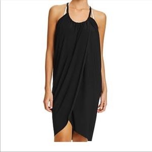 MagicSuit Draped Coverup Dress